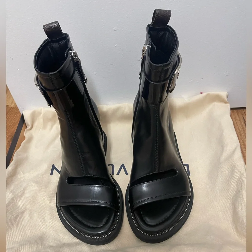 Moonlight Ankle Boots size 36 black new - Picture 2 of 6